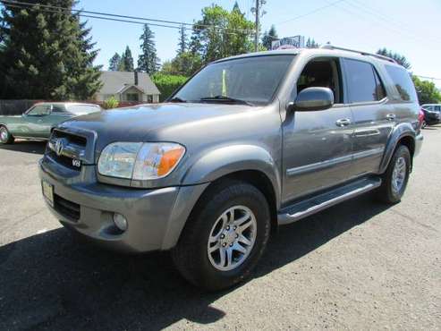 2006 TOYOTA SEQUOIA SR5 WITH LEATHER AND ONLY 144K MILES - cars & for sale in Vancouver, OR