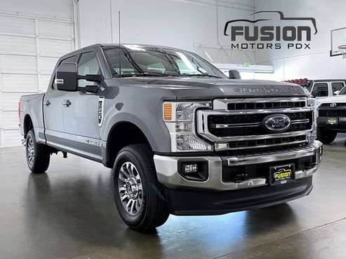 2022 FORD F-250 SUPER DUTY LARIAT 4X4 6 7 POWERSTROKE DIESEL - cars for sale in Portland, OR