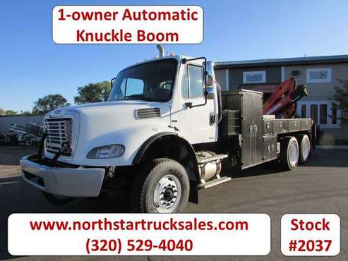 2010 Freightliner M-2 Knuckle Boom Truck for sale in ST Cloud, MN