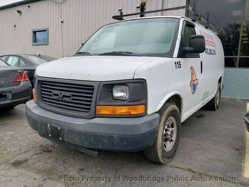 2008 GMC Savana Cargo Van RWD 2500 135 White for sale in Woodbridge, District Of Columbia