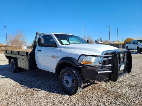 2012 Ram Ram Chassis 4500 Regular Cab Flatbed 4x4 FLATBED 4x4... for sale in Brighton, WY