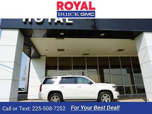 2016 Chevy Chevrolet Tahoe LTZ 2WD suv Iridescent Pearl Tricoat -... for sale in Baton Rouge , LA