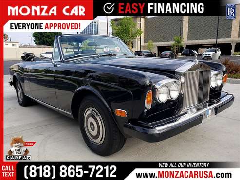 1980 Rolls-Royce Corniche for sale in Sherman Oaks, CA