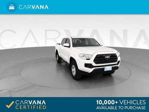 2018 Toyota Tacoma Double Cab SR Pickup 4D 5 ft pickup White - FINANCE for sale in Charleston, SC