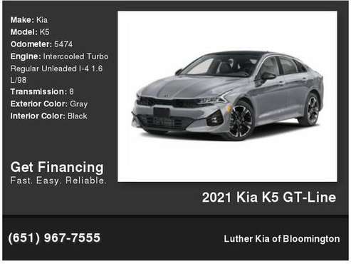 2021 Kia K5 GT-Line - - by dealer - vehicle automotive for sale in Bloomington, MN