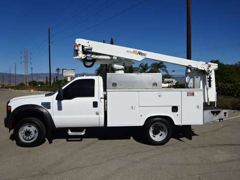 2008 Ford F-450 Utility Bucket / Boom Truck - cars & trucks - by... for sale in San Diego, CA