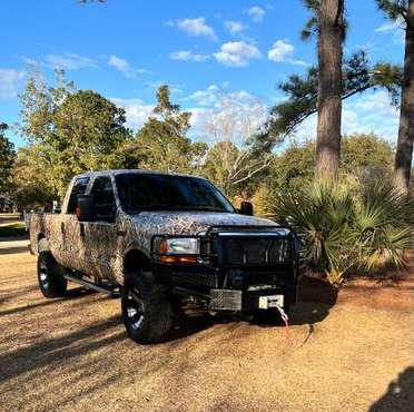 2001 F-250 Crew Cab Lariat 4x4 Super Duty with a new 7 3 Powerstroke for sale in Johns Island, SC