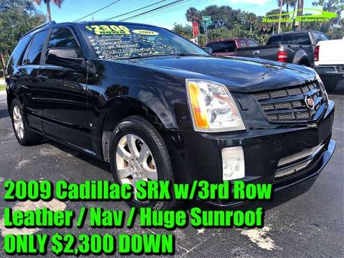 2009 Cadillac SRX 97k, 3rd Row BUY HERE PAY HERE 100 CARS ALL for sale in New Smyrna Beach, FL