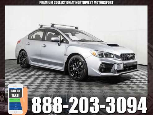 2018 Subaru WRX Premium AWD - - by dealer - vehicle for sale in PUYALLUP, WA