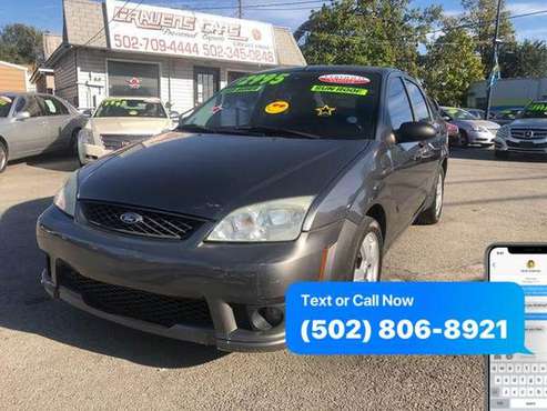 2007 Ford Focus ZX4 SES 4dr Sedan EaSy ApPrOvAl Credit Specialist for sale in Louisville, KY