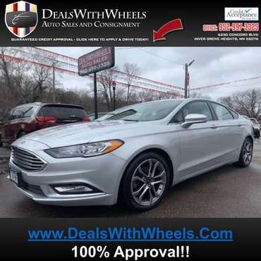 2017 Ford Fusion Se UBER READY! (Great Mpg! Guaranteed Approval! for sale in MN
