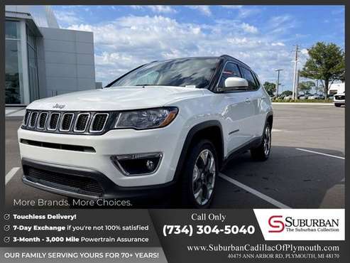 2019 Jeep Compass Limited - - by dealer - vehicle for sale in Plymouth, MI