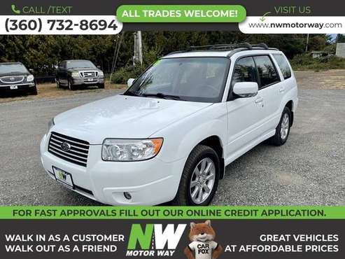 2006 Subaru Forester X Sport Utility 4D - - by dealer for sale in Lynden, WA