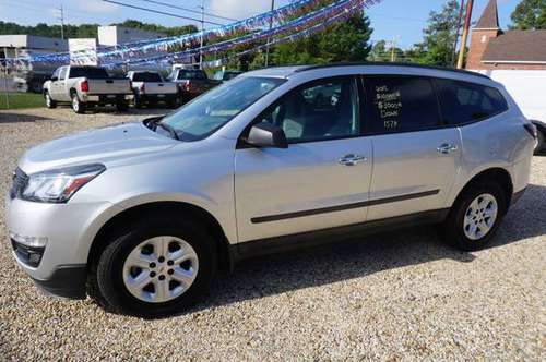 2015 Chevrolet Transverse LS AWD 4DR SUV Rear A/C 3rd Row Silver 157K for sale in Hattiesburg, MS