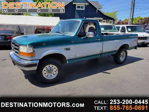 1996 Ford F-150 Special Reg Cab Long Bed 4WD ( CLEAN TRUCK, AUTO ) for sale in PUYALLUP, WA