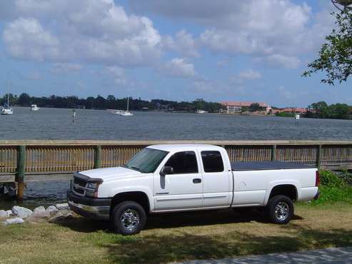 04 Chevy 2500 HD perfect ext cab crew work truck GMC 4door clean $8995 for sale in Cocoa, FL