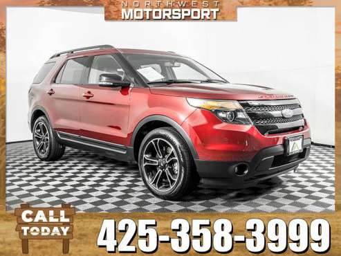*WE BUY CARS* 2015 *Ford Explorer* Sport AWD for sale in Lynnwood, WA