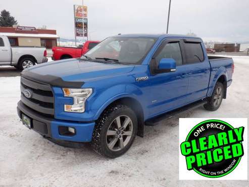 2015 Ford F-150 4WD SuperCrew 145 Lariat - - by dealer for sale in Helena, MT