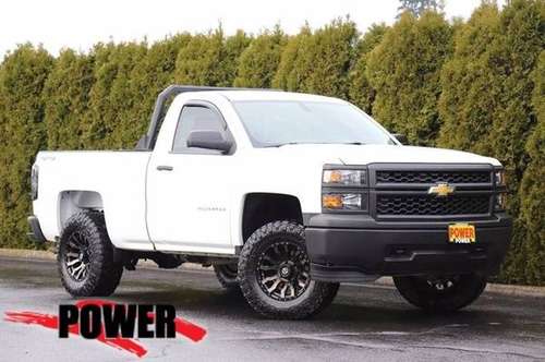 2014 Chevrolet Silverado 1500 4x4 4WD Chevy Work Truck Standard Cab for sale in Sublimity, OR