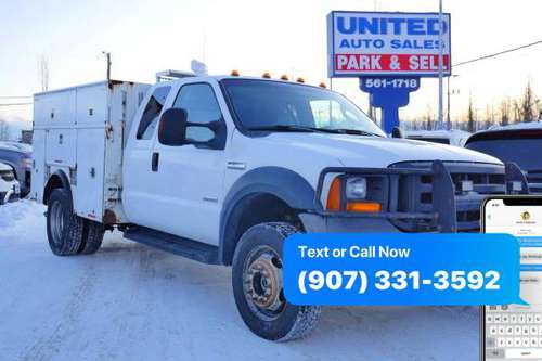 2006 Ford F-550 Super Duty 4X4 4dr SuperCab 161.8 in. WB / Financing... for sale in Anchorage, AK