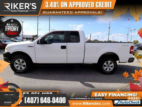 $159/mo - 2008 Ford F-150 XLTExtended Cab - 100 Approved! - cars &... for sale in Kissimmee, FL