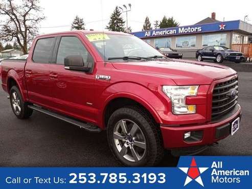 2016 Ford F-150 XLT Pickup 4D 5 1/2 ft - - by dealer for sale in Tacoma, WA