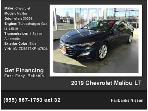 2019 Chevrolet Chevy Malibu Lt - - by dealer - vehicle for sale in Fairbanks, AK