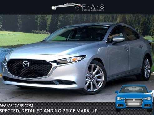 2019 Mazda Mazda3 Sedan w/Select Pkg sedan Sonic Silver Metallic for sale in Glendale, CA