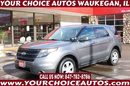 2015 *FORD**EXPLORER*POLICE INTERCEPTOR 1OWNER ALLOY GOOD TIRES C66633 for sale in WAUKEGAN, IL