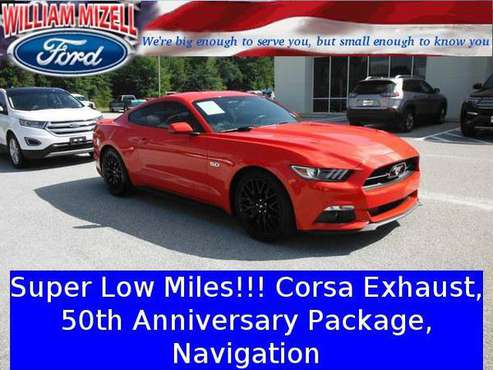 2015 Ford Mustang coupe 2dr Fastback GT Premium - Race Red for sale in Waynesboro, GA