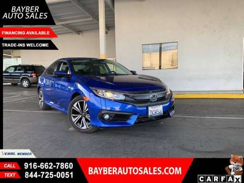 2017 Honda Civic EX-T Sedan CVT - - by dealer for sale in Sacramento , CA