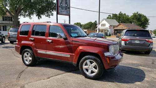 2008 JEEP LIBERTY LIMITED 4X4 with POWERTRAIN WARRANTY INCLUDED -... for sale in Sioux Falls, SD
