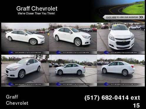 2014 Chevrolet Chevy Malibu LT - - by dealer - vehicle for sale in Graff Okemos, MI