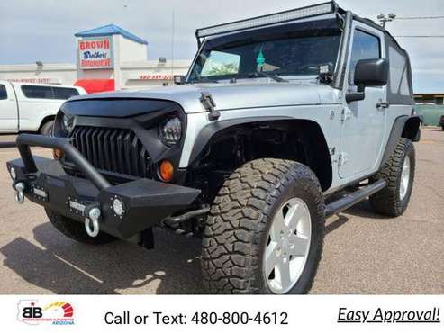 2008 Jeep Wrangler X suv Bright Silver Metallic - - by for sale in Mesa, AZ