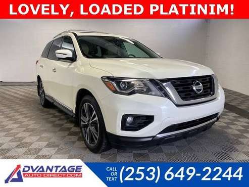 2017 Nissan Pathfinder 4x4 4WD Platinum SUV - - by for sale in Kent, WA