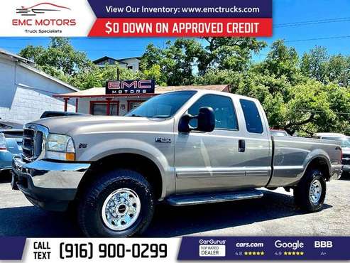 1 OWNER 2002 Ford Super Duty F-250 Supercab XLT 4X4 CLEAN CARFAX for sale in Auburn, NV