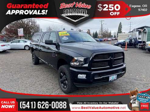 2017 Ram 2500 Big Horn FOR ONLY $729/mo! - cars & trucks - by dealer... for sale in Eugene, OR