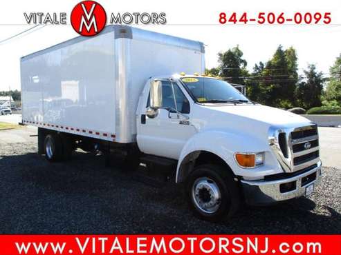 2013 Ford Super Duty F-650 Straight Frame 20 FOOT BOX TRUCK for sale in South Amboy, NY