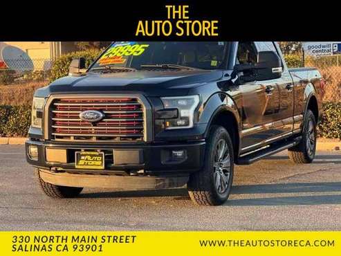 2016 Ford F150 Platinum pickup Shadow Black - - by for sale in Salinas, CA
