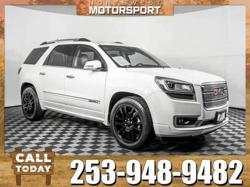 *LEATHER* 2014 *GMC Acadia* Denali AWD for sale in PUYALLUP, WA