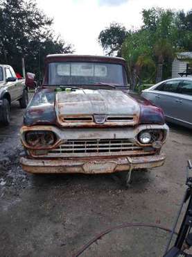 Old school 1960's Ford F-100 for sale in Fort Myers, FL