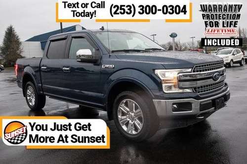 2018 Ford F-150 4x4 4WD F150 Crew cab SuperCrew PICKUP TRUCK - cars for sale in Sumner, WA