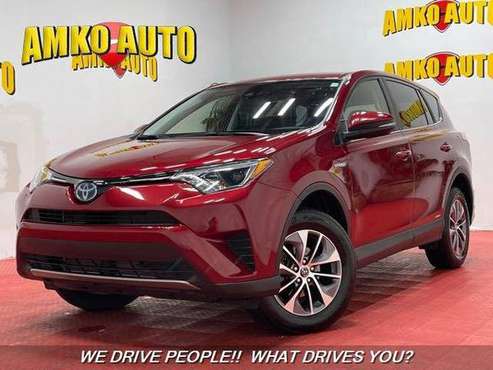 2018 Toyota RAV4 Hybrid LE AWD LE 4dr SUV We Can Get You Approved for sale in TEMPLE HILLS, MD