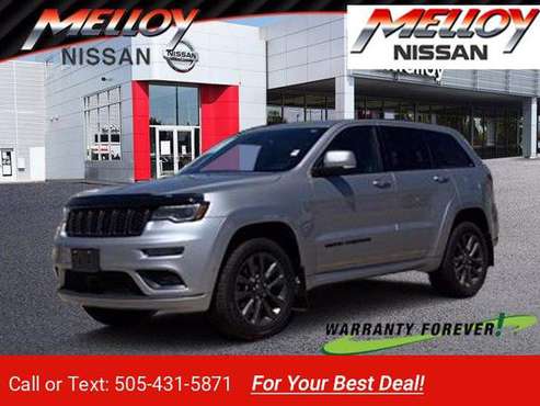 2018 Jeep Grand Cherokee suv Billet Silver Metallic Clearcoat - cars for sale in Albuquerque, NM
