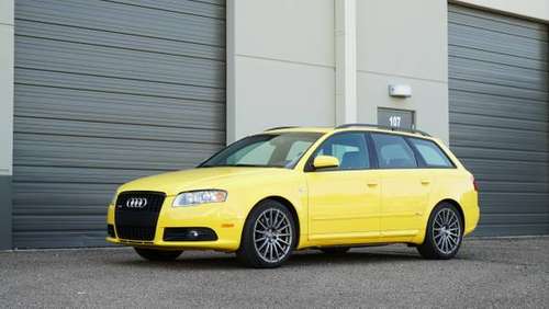 2007 Audi A4 Avant S-Line Titanium Package, Imola Yellow, 1 of 3 for sale in Mesa, AZ