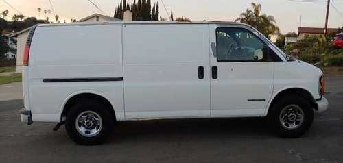 2000 GMC Savana 3500 5 7 Liter Cargo Van for sale in Vista, CA