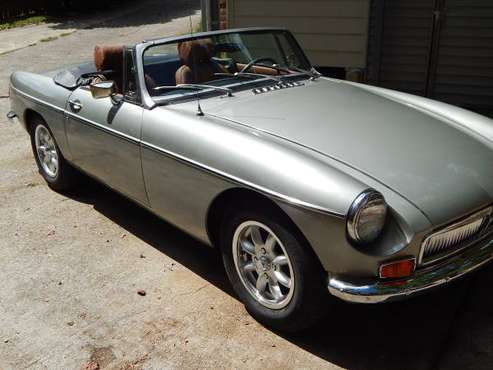 MG MGB 1974 - Silver, leather, overdrive for sale in Marietta, GA