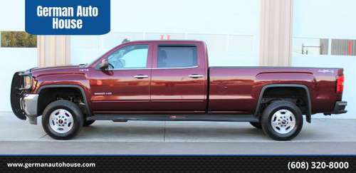 2016 GMC Sierra 2500HD SLE 4x4 Crew Cab Long Bed!$469 Per Month! -... for sale in Fitchburg, WI
