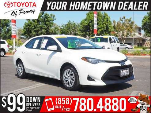 2018 Toyota Corolla LE for sale in Poway, CA