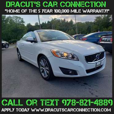 11 Volvo C70 Hard Top Convertible! CLEAN! 5YR/100K WARRANTY INCLUDED for sale in Methuen, NH